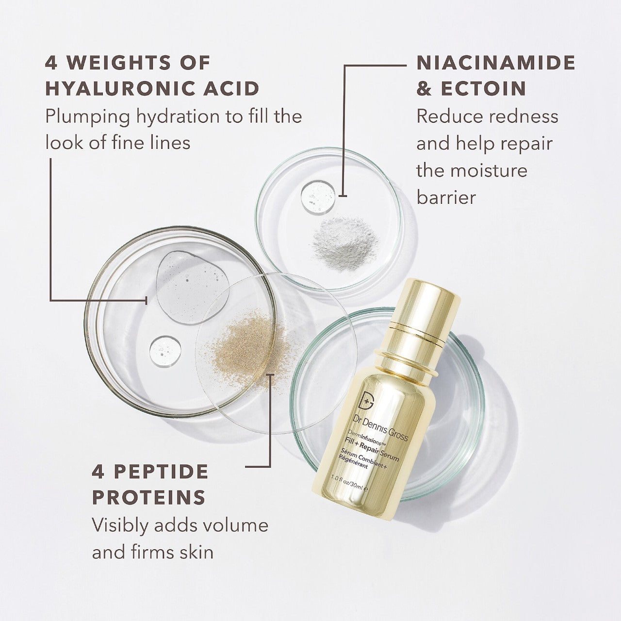 Dr Dennis Gross DermInfusions Fill + Repair Serum 30ml