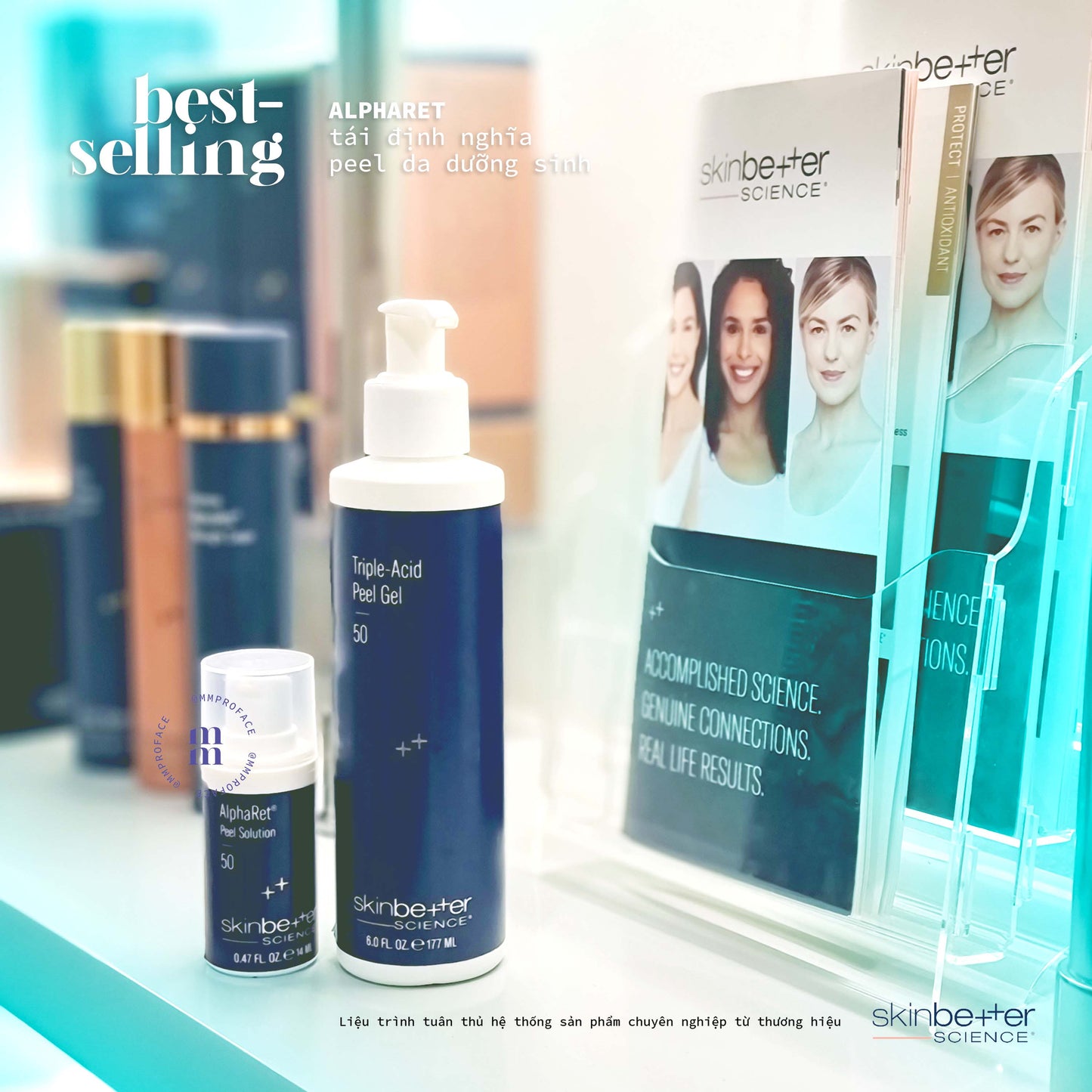 Peel da tăng cường sức khỏe làn da Skinbetter AlphaRet Professional Peel System 50