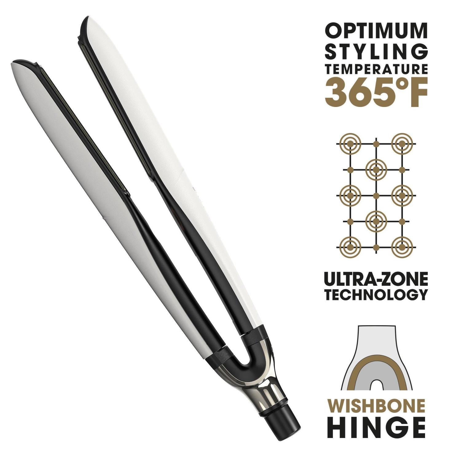 GHD Platinum+ Styler - 1" Flat Iron White/Off-white