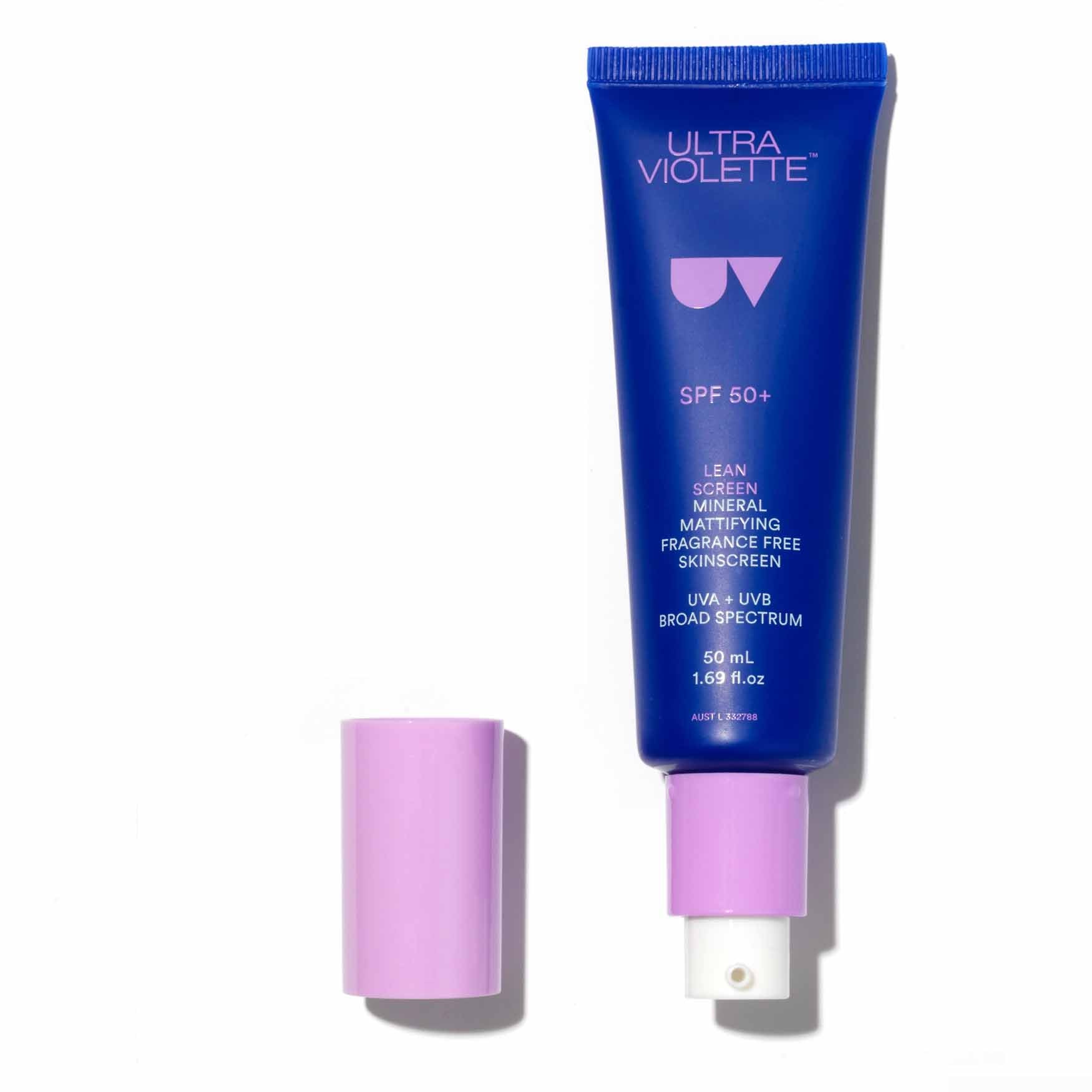 Ultra Violette Lean Screen SPF50+ Mattifying Zinc Skinscreen™ 75ml ...